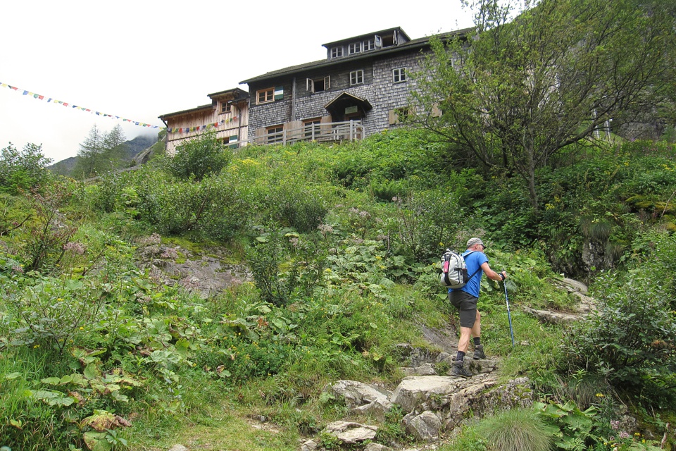 Kurz vor der Gollinghütte