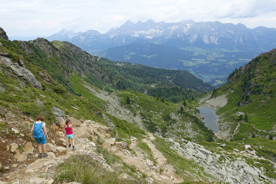 Abstieg zu den Gasslseen