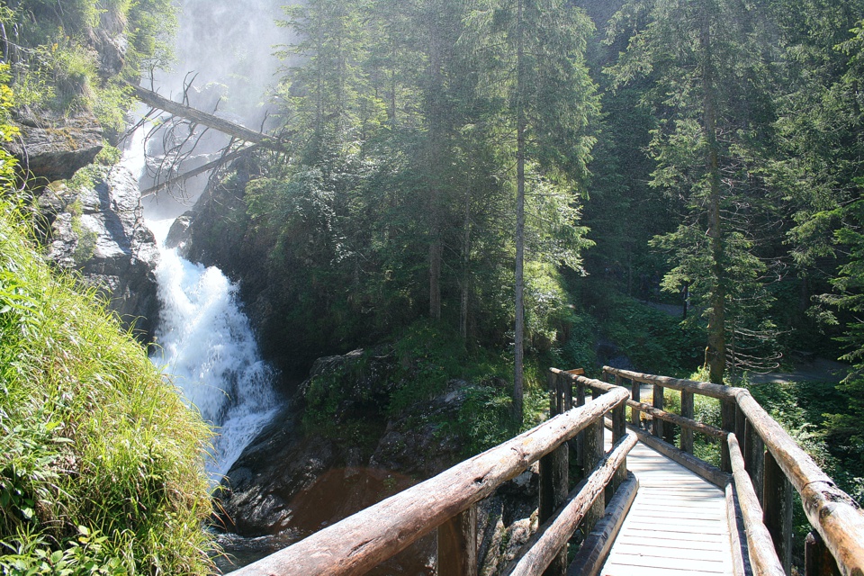 Oberhalb des Riesachparkplatzes