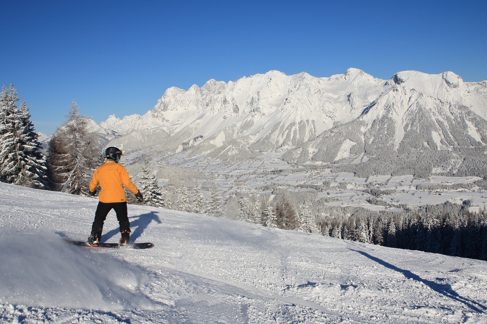 Wintersport auf der Planai